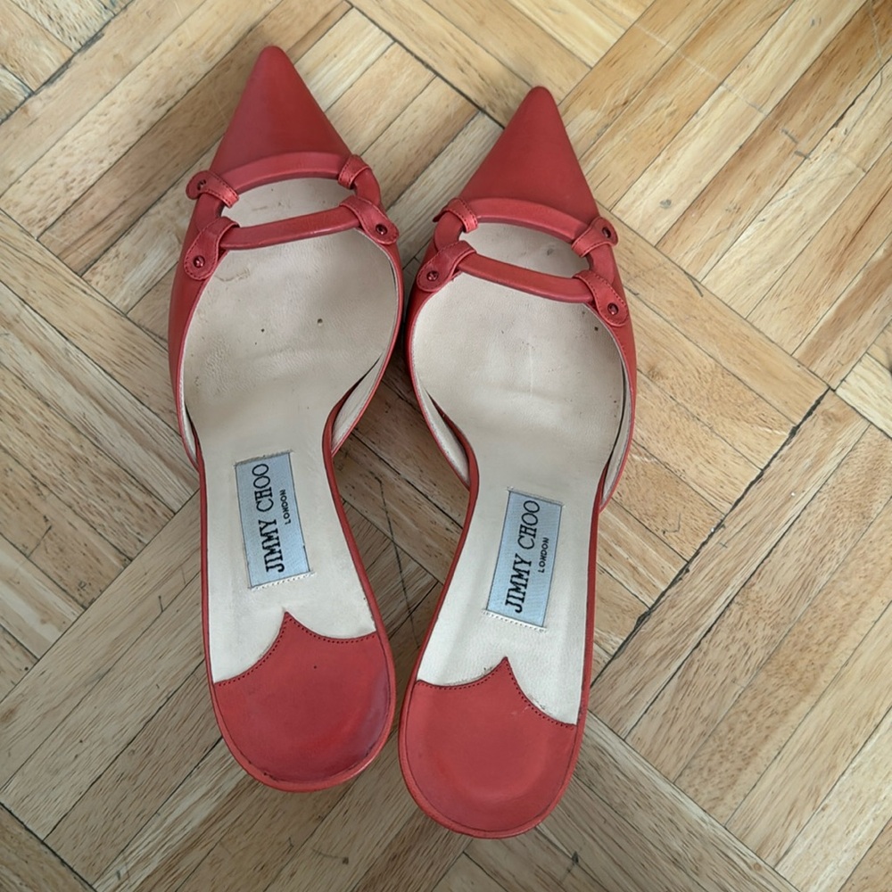Jimmy Choo sandals Vintage Coral